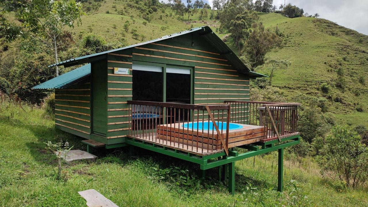 Ecohotel Pinohermoso Reserva Natural Salento Esterno foto